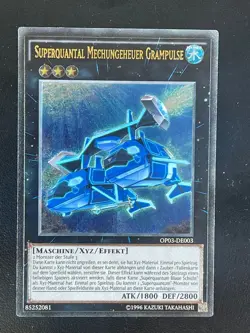 Superquantal Mechungeheuer Grampulse OP03-DE003 Ultimate Rare Deutsch Exc YUGIOH - Image 1