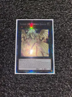 Yugioh Number 100: Numeron Dragon RA01-EN039 Collector's Rare 1st Edition NM - Image 1