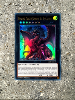 Yugioh Disaster, Dragon Ruler of All Apocalypses ALIN-EN049 Ultra Rare 1st Ed NM - Image 1