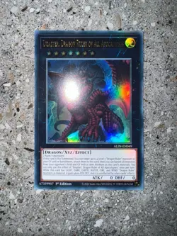 Yugioh Disaster, Dragon Ruler of All Apocalypses ALIN-EN049 Ultra Rare 1st Ed NM - Image 3