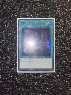 Yugioh Orcustrated Return GFTP-EN119 Ultra Rare 1st Edition Near Mint - Image 1