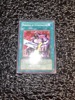 Yugioh Nobleman of Extermination TP4-016 Common Unlimited Light Play - Image 1