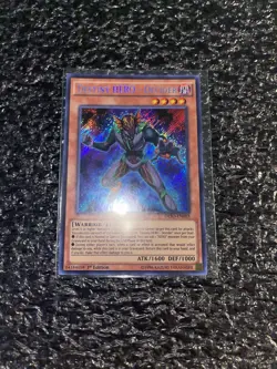 Yugioh Destiny HERO - Decider DESO-EN003 Secret Rare 1st Edition Near Mint - Image 1