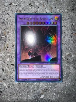 Yugioh Fallen Angel of the Golden Land ALIN-EN036 Ultra Rare 1st Edition NM-M - Image 3