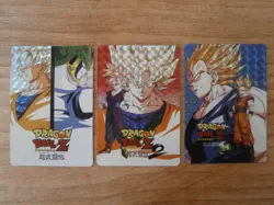 DRAGON BALL Z Card Set - BUTODEN 1 2 3 - Super Famicom SNES - Fan Card Prism - Image 1