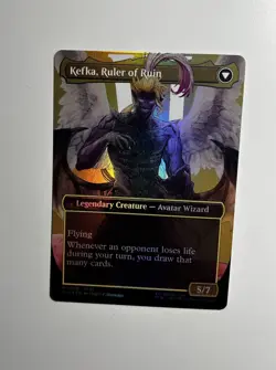 Kefka, Court Mage (Borderless) Final Fantasy FOIL MTG NM Magic Card #398 - Image 4