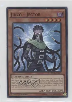 Jinzo - Jector (SR) 1st Ed. YuGiOh The Secrets of Eternity #SECE-EN031 0b3 - Image 1