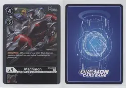 2021 Digimon Card Game - Double Diamond Rare Machmon #BT6-059 7ba - Image 3