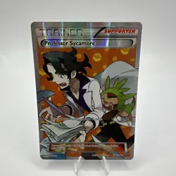 Professor Sycamore Pokemon TCG Full Art Card 114/114 XY Steam Siege NM - Image 3