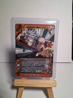 Tetsutetsu Thrashing UR 64/180 My Hero Academia TCG FOIL Universus Card Game - Image 1
