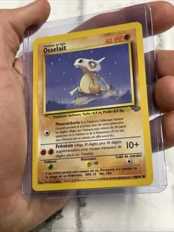 Pokemon Osselait 50/64 Common French Cubone Jungle Set Pokemon Card NM Vintage - Image 2