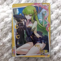 Goddess Story Waifu Card TCG | C. C. - Code Geass | NS-11SCR-17 NS 11 SCR 17 - Image 1