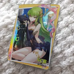 Goddess Story Waifu Card TCG | C. C. - Code Geass | NS-11SCR-17 NS 11 SCR 17 - Image 2