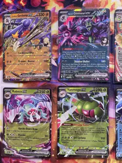 Pokemon Sv10: Destined Rivals 2025 EX/HOLO Card Lot Of 8 NM/LP - Image 3