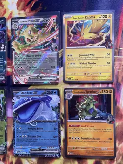 Pokemon Sv10: Destined Rivals 2025 EX/HOLO Card Lot Of 8 NM/LP - Image 4