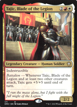 Tajic, Blade of the Legion - Commander: Dominaria United #171 MTG Magic The Gath - Image 1