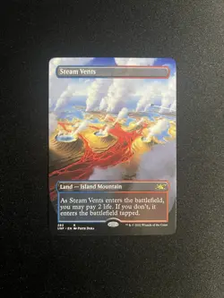 Steam Vents (UNF 283) - Unfinity - Borderless - Non-Foil - Near Mint - MTG - Image 1