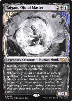 Taigam, Ojutai Master - Showcase MUL NM MTG - Image 1