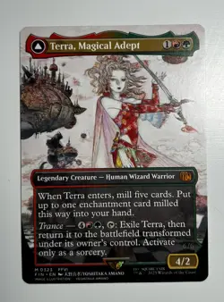 Terra, Magical Adept Borderless Final Fantasy Magic The Gathering MTG FIN #323 - Image 1