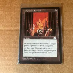 Magic the gathering Phyrexian Furnace ( Excellent condition) mtg weatherlight - Image 1