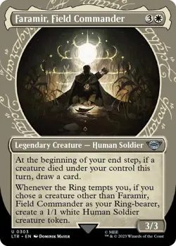 Faramir, Field Commander Showcase 0303 MTG LTR Uncommon NP - Image 1