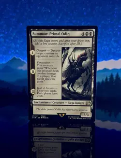 Summon: Primal Odin #0121 FIN R (Non-Foil) - MTG Final Fantasy - Image 1