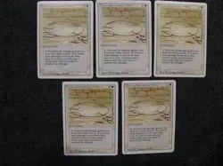Magic the Gathering MTG Revised Edition Circle of Protection: White Lot of 5 - Image 1