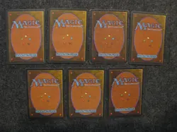 Magic the Gathering MTG Revised Edition Circle of Protection: Black Lot of 7 - Image 2