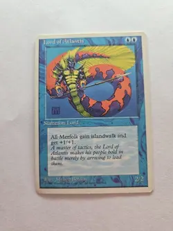 MTG Lord of Atlantis Fourth Edition 4th MTG - Image 1