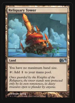 Reliquary Tower Magic 2013 (M13) #227 Uncommon MTG Magic R4-245 - Image 1