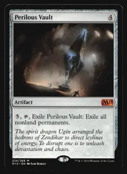 Perilous Vault Magic 2015 (M15) #224 Mythic MTG Magic R4-237 - Image 1