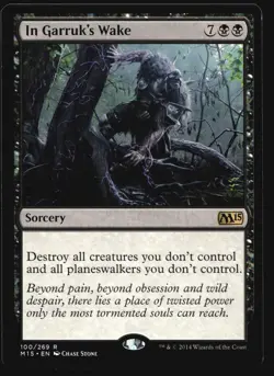In Garruk's Wake Magic 2015 (M15) #100 Rare MTG Magic R4-238 - Image 1