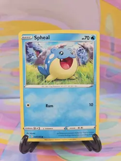 Pokemon TCG Chilling Reign | Spheal 037/198 Common - Image 1