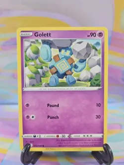Pokemon TCG Chilling Reign | Golett 065/198 Common - Image 1