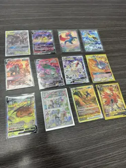 Pokemon Binder Collection Lot, 151 Charizard V, Tag Team Umbreon, Salamence Ex, - Image 1