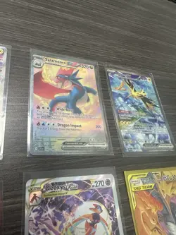Pokemon Binder Collection Lot, 151 Charizard V, Tag Team Umbreon, Salamence Ex, - Image 5