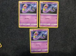 Lot 3 Ekans 2019 Pokemon Hidden Fates 26/68 Common TCG CCG excellent -NM - Image 1