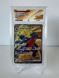 Cynthia's Garchomp EX 215/182 - ACE 10 - Destined Rivals - Pokemon TCG - Image 1