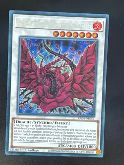 Schwarzer Rosendrache RA04-DE057 Secret Rare Deutsch NM YUGIOH - Image 1