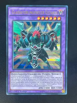 Gladiatorungeheuer Gyzarius DUSA-DE071 Ultra Rare Deutsch NM YUGIOH - Image 1