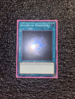 Yugioh Allure Of Darkness DASA-EN054 Super Rare 1st Edition Light Play - Image 1