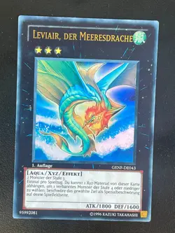 Leviair, Der Meeresdrache GENF-DE043 Ultra Rare Deutsch Exc YUGIOH - Image 1