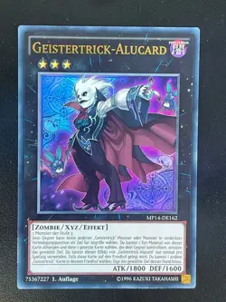 Geistertrick-Alucard MP14-DE162 Ultra Rare Deutsch Exc YUGIOH - Image 1