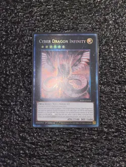 Yugioh Cyber Dragon Infinity RA04-EN068 Prismatic Collector's Rare NM - Image 1