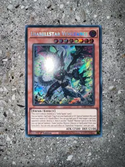 Yugioh TCG Diabellsar Vengeance ALIN-EN011 Secret Rare 1st Edition NM-M - Image 3