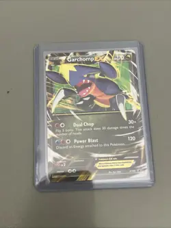 Pokemon Garchomp EX TCG XY Black Star Promo Holo Card XY09 - Image 1