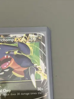 Pokemon Garchomp EX TCG XY Black Star Promo Holo Card XY09 - Image 3