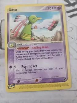Pokemon Card Xatu EX Sandstorm Rare 55/100 Light Play - Image 1