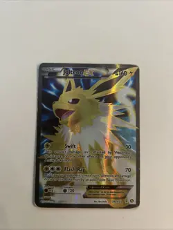 Pokemon TCG XY Generations Jolteon EX Full Art 28a/83 Ultra Rare Holo Card - Image 1