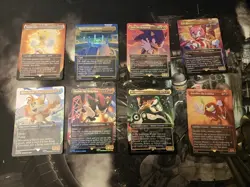Magic The Gathering Secret Lair x Sonic Friends & Foes Foil Opened /w Bonus Card - Image 1
